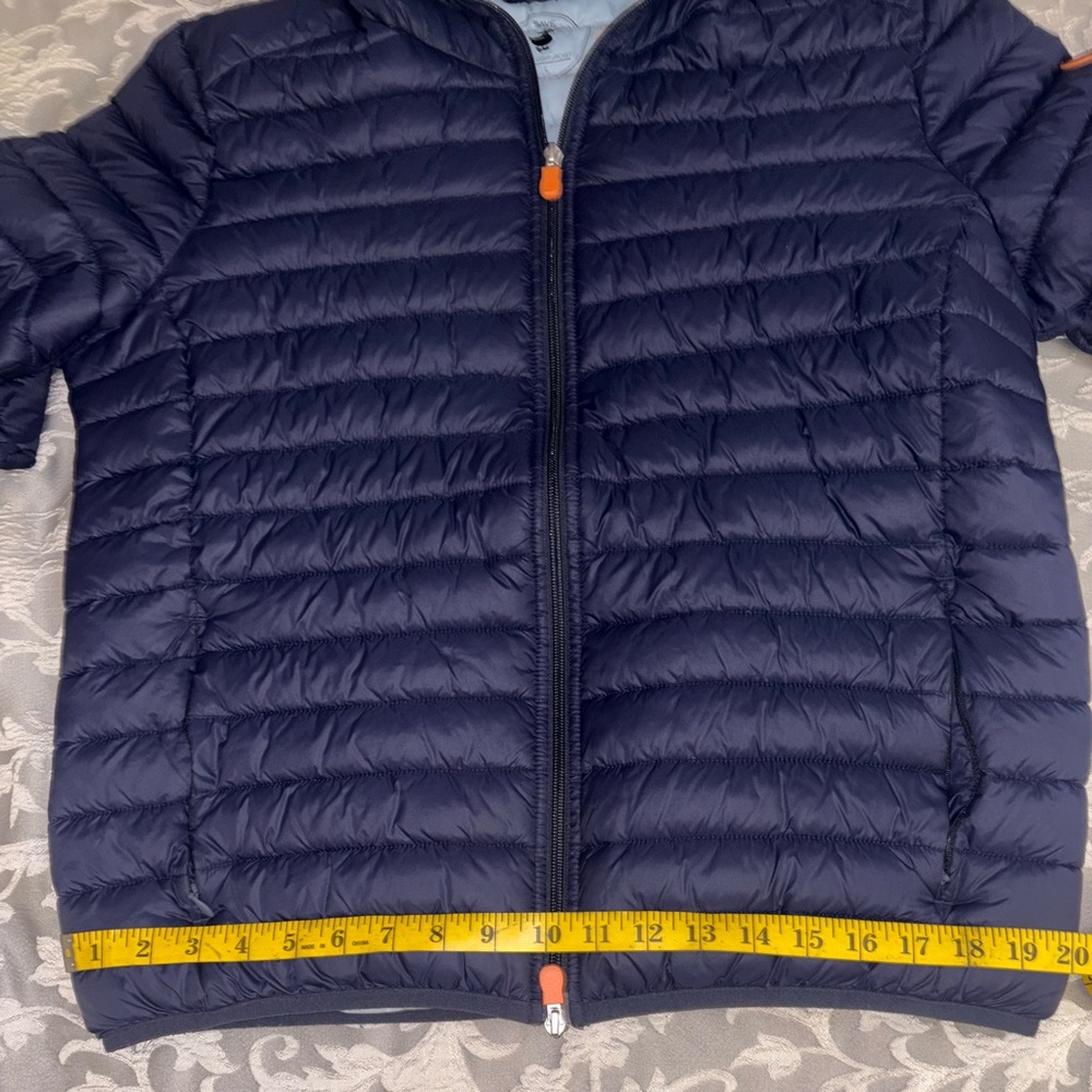 SAVE THE DUCK Navy Puffer Jacket. Excellent Condition - Picture 8 of 11